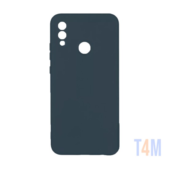 Silicone Case with Camera Shield for Huawei P Smart 2019 Black